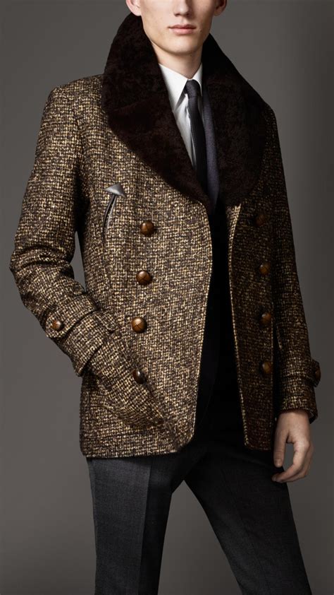 burberry peacoat coat|Burberry men coats sale.